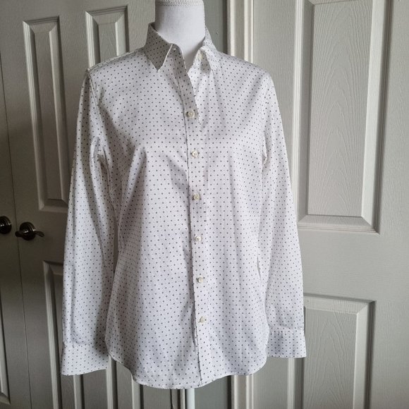 Banana Republic Tailored Fit Shirt Size 10 - Picture 4 of 9